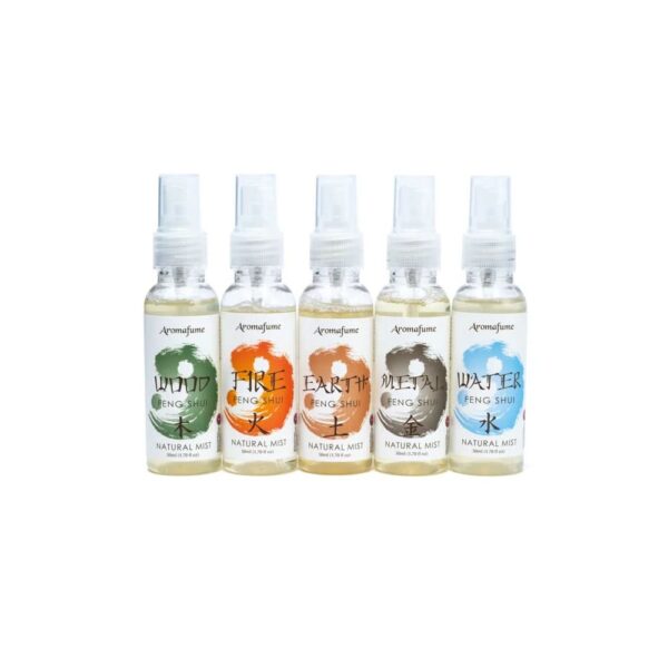 Feng Shui luftfräschare spray set om 5 Aromafume, 5x50ml - Bild 2