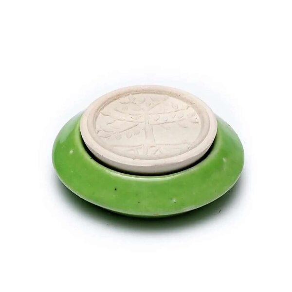 Aromastensdiffusor livets träd, grön, 7,5 cm