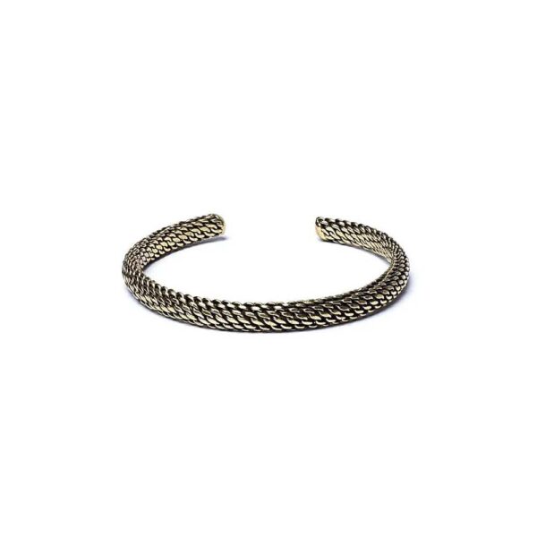 Kedjearmband guldfärgad mässing, 6,5 cm