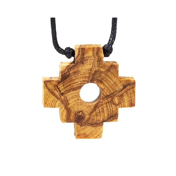 Palo Santo halsband Chakana Inkakors, 4 cm