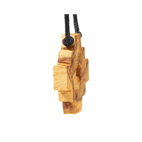 Palo Santo halsband Chakana Inkakors, 4 cm - Bild 2