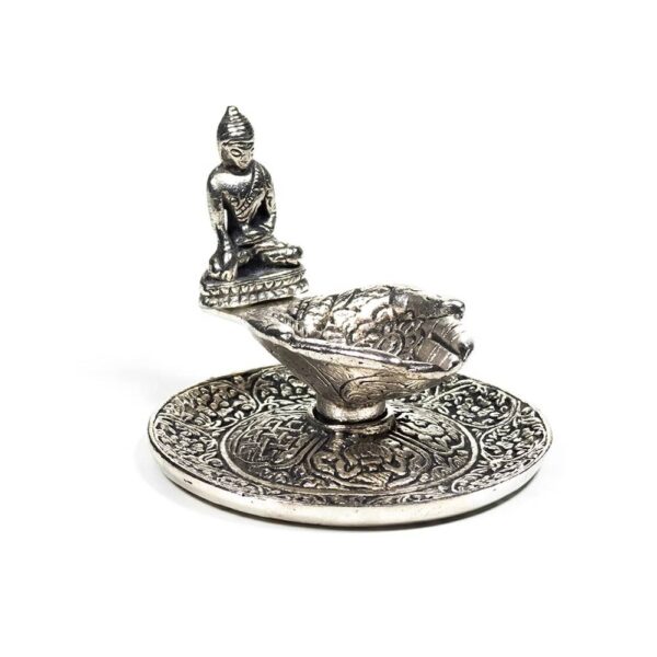 Rökelsehållare  offerhänder med Buddha, 9x7 cm - Bild 2