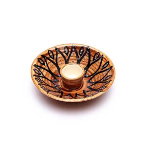Palo Santo rökelsehållare brun, 12,5x3,5 cm; 160 g