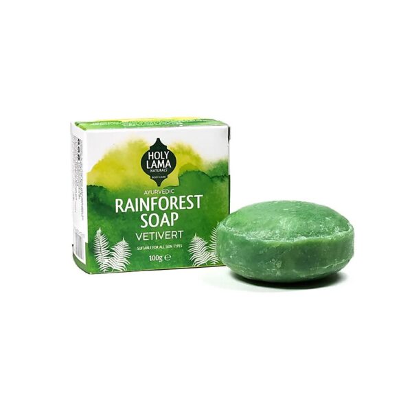 Holy Lama Vetivertvål Regnskog, 100 g