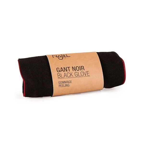 Najel svart peelinghandske, 44 g
