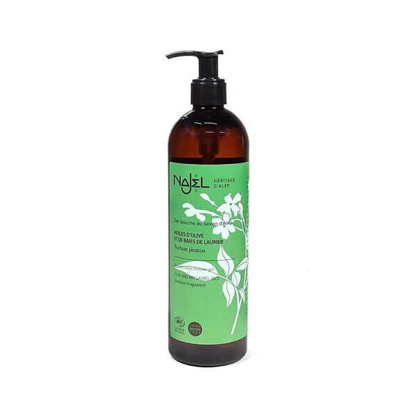 Najel Aleppo ekologisk duschgel med jasmin, 500 ml