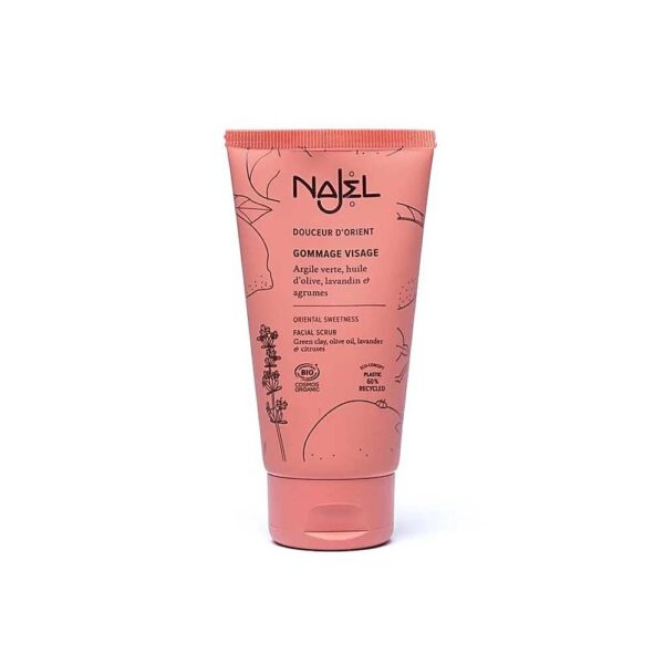Najel ansiktsskrubb orientalisk sötma ekologisk, 75 ml