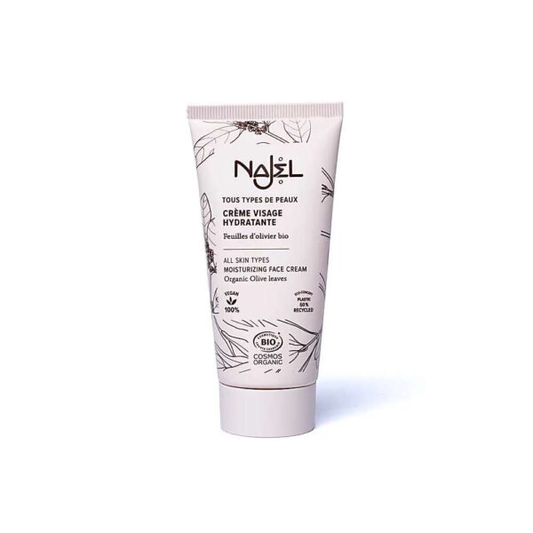 Najel återfuktande ansiktskräm ekologisk, 50 ml