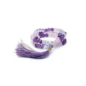 Mala Gyllene Triangeln 108 pärlor 6 mm + påse, 0,6 cm