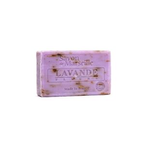 Tvål lavendelblommor Natural Marseille, 100 g