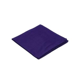 Meditationsmatta chakra 6 indigo ekologisk bomull (GOTS), 65x65x5cm
