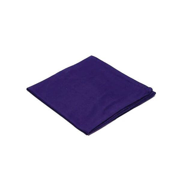 Meditationsmatta chakra 6 indigo ekologisk bomull (GOTS), 65x65x5cm