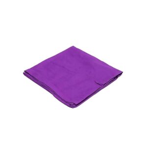 Meditationsmatta chakra 7 violett ekologisk bomull (GOTS), 65x65x5 cm