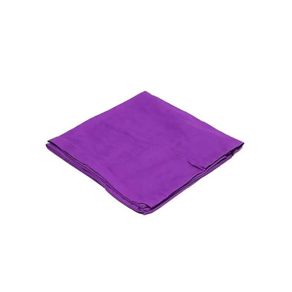 Meditationsmatta chakra 7 violett ekologisk bomull (GOTS), 65x65x5 cm