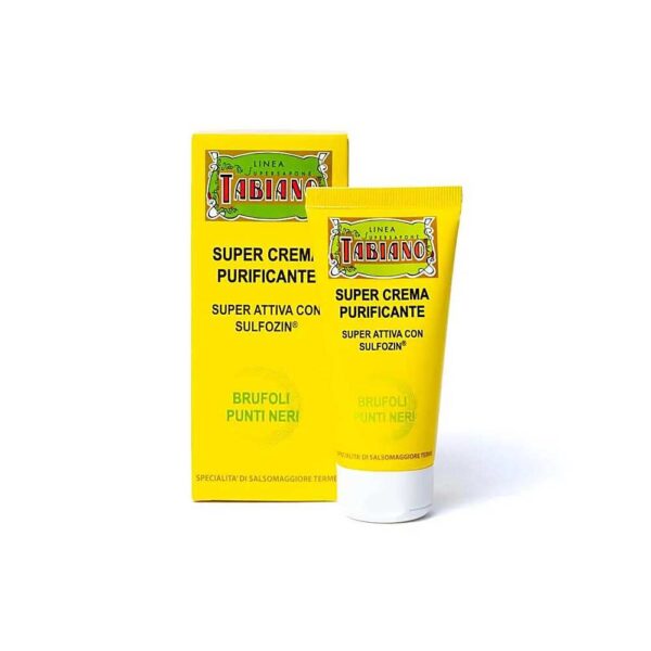 Tabiano biosulfur rengörande kräm för finnar och pormaskar, 50 ml