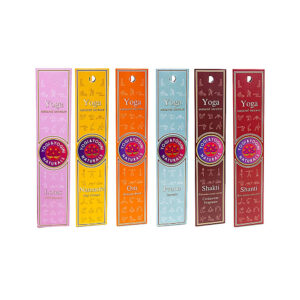 Set Yoga-rökelse 6 st á 20 g