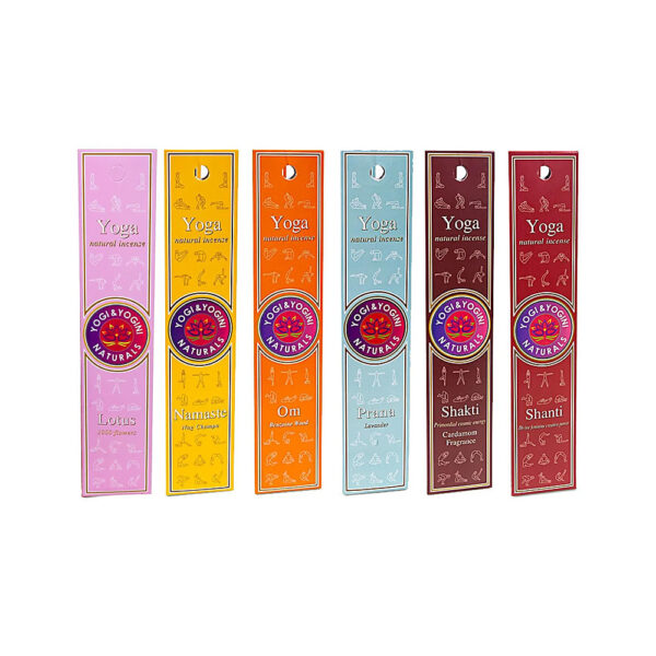 Set Yoga-rökelse 6 st á 20 g