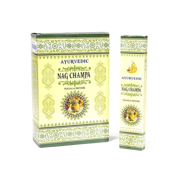 Rökelse Ayurvedisk Masala Nag Champa, 10 g