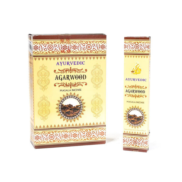 Rökelse Ayurvedisk Masala Agarträ, 10 g