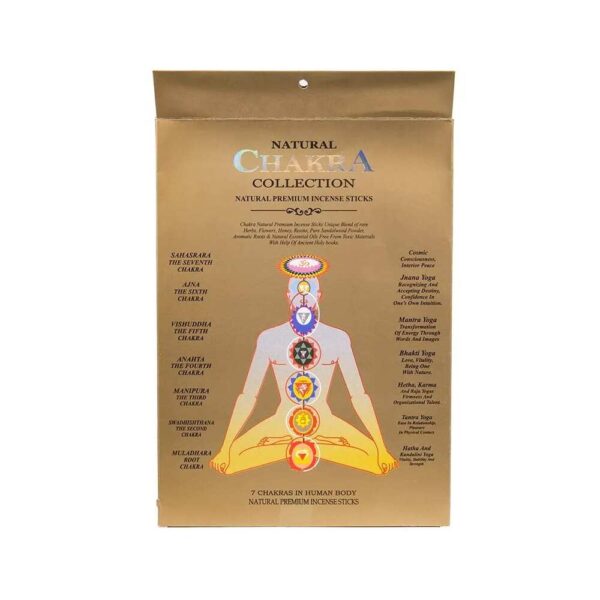 Rökelse 7 Chakra-kollektion, 7x15 g - Bild 2