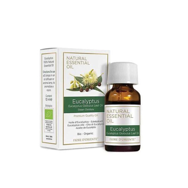 Eterisk olja eukalyptus, ekologisk 10 ml - Fiore d'Oriente