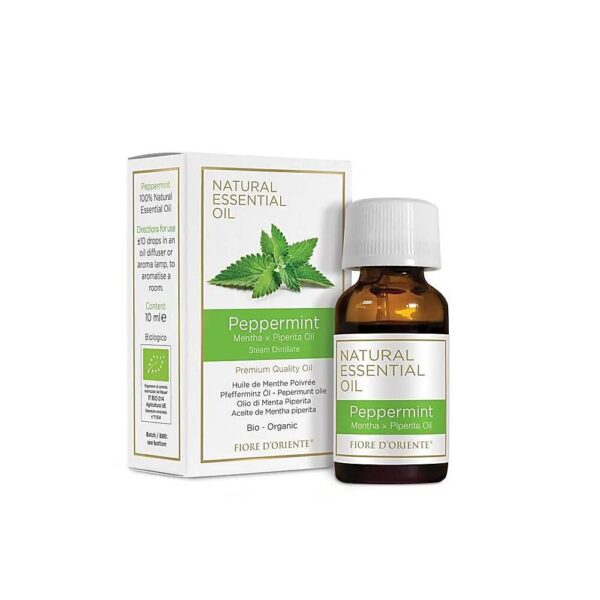 Eterisk olja pepparmynta, ekologisk 10 ml - Fiore d'Oriente