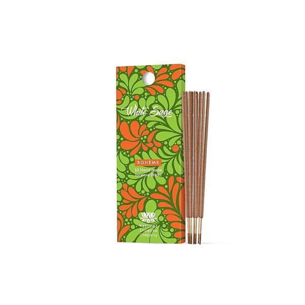 Naturlig Bohème rökelse Vit Salvia, 15g