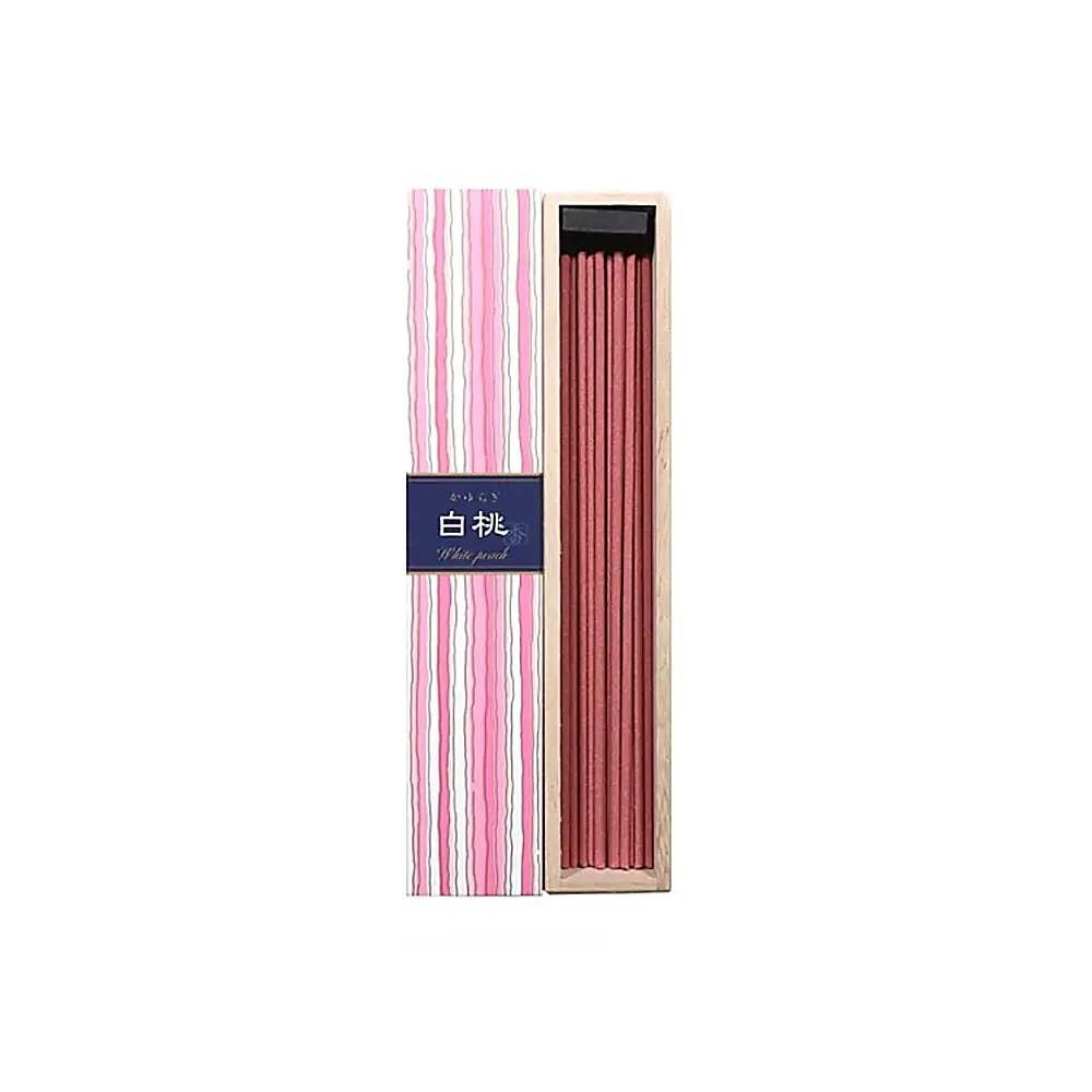 KAYURAGI Rökelse Vit Persika, 40 g