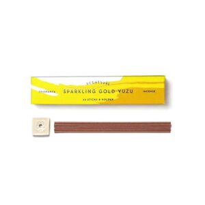 Scentsual Sparkling Gold Yuzu rökelse, 11g