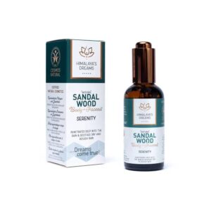 Ayurvedisk kropps- & ansiktsolja Sandelträ/Serenity Himalaya's Dreams, 100ml