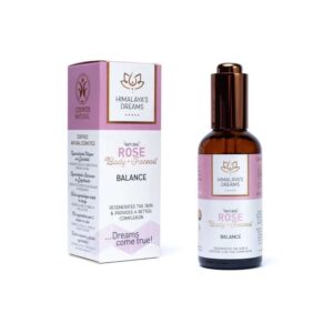 Ayurvedisk kropps- & ansiktsolja Ros/Balans Himalaya's Dreams, 100ml