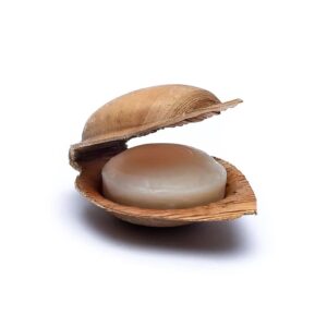 Holy Lama lavendeltvål i palmblad, 100 g
