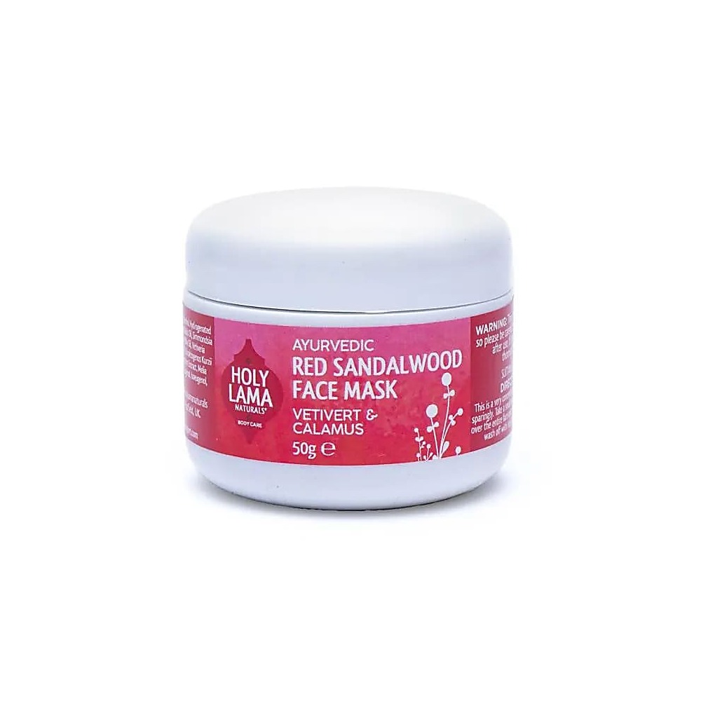 Holy Lama Röd Sandelträ Ansiktsmask, 50g