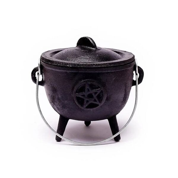 Kittel pentagram gjutjärn 1080 g, 12x9,5 cm