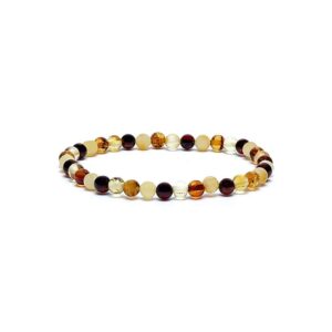 Armband bärnsten, 5 mm