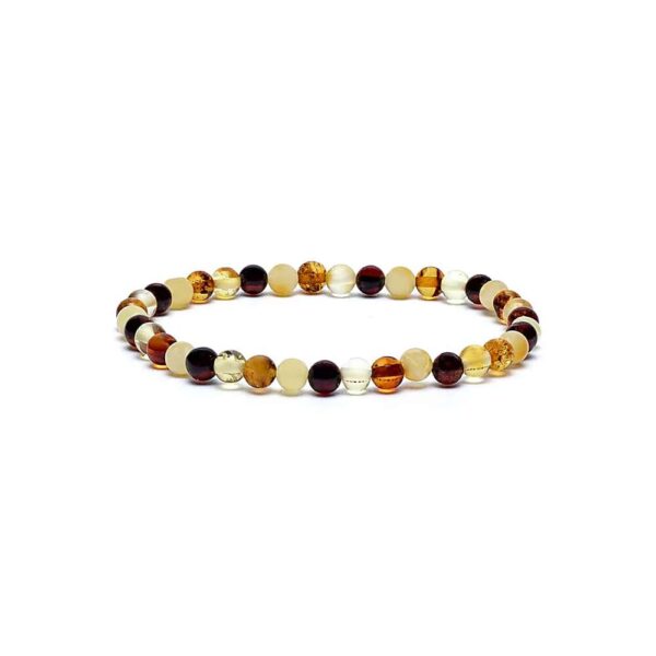 Armband bärnsten, 5 mm