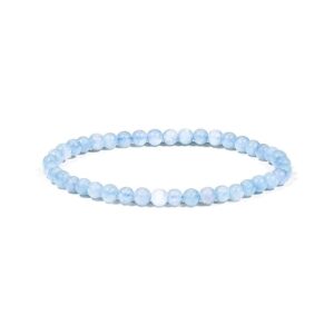 Armband akvamarin, 3 mm
