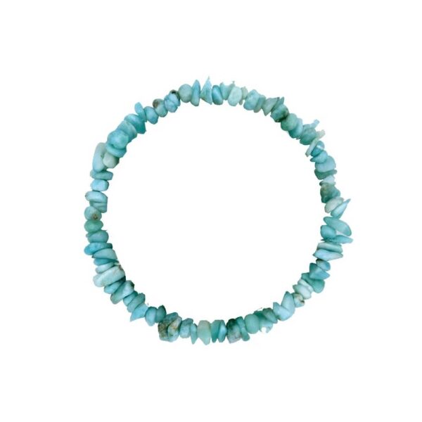 Armband larimar, 6 mm - Bild 2