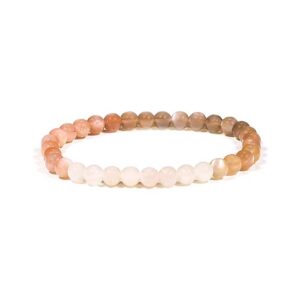 Armband månsten, 6 mm