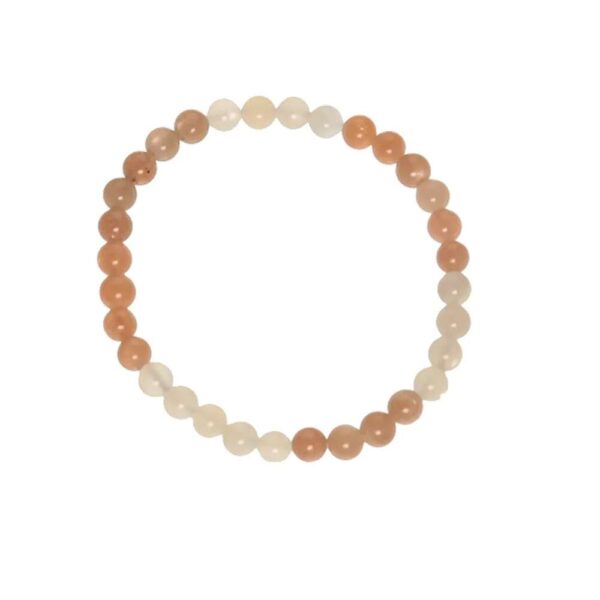 Armband månsten, 6 mm - Bild 2