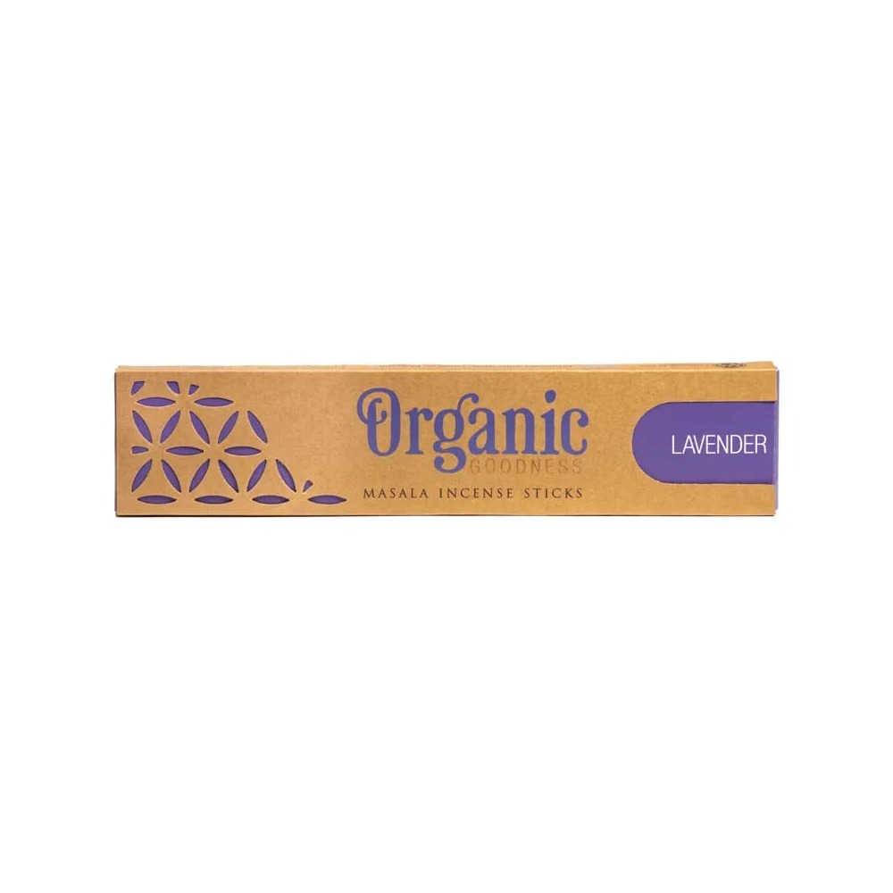 Masala rökelse Lavendel, Organic Goddness, 15 g
