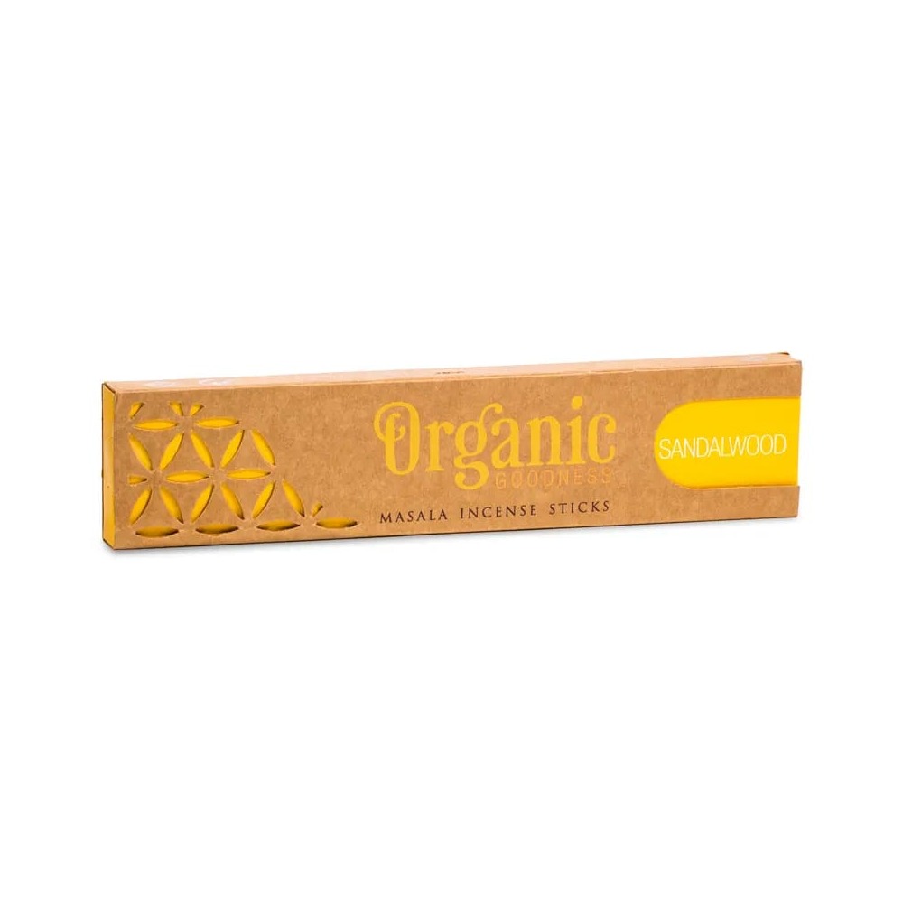Masala rökelse Sandelträ, Organic Goddness, 15 g