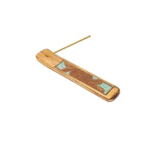 Rökelsehållare Drömfångare amazonit, ±15,5x5cm