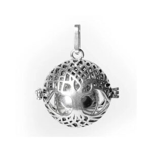 Livets träd harmoniboll silverfärgad, 2,5 cm