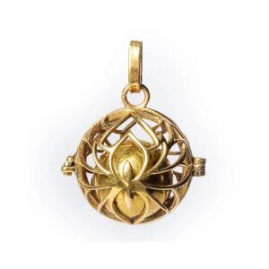 Lotus harmoniboll guldfärgad, 2,5 cm