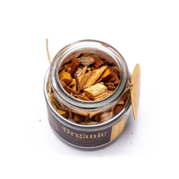 Palo Santo & cederträ smudge harts rökelse, 40g - Bild 3