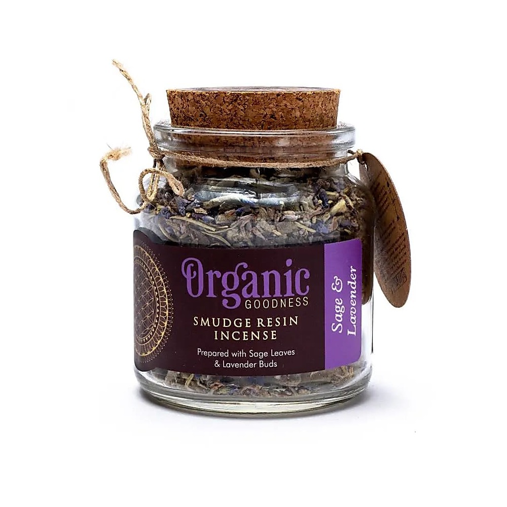 Salvia & lavendel harts rökelse, 25g