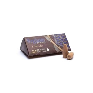 Lavendel naturliga backflow rökelsekoner, 24g