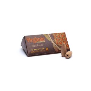 Patchouli naturliga backflow rökelsekoner, 24 g