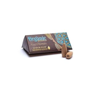 Nag Champa naturliga backflow rökelsekoner, 24 g
